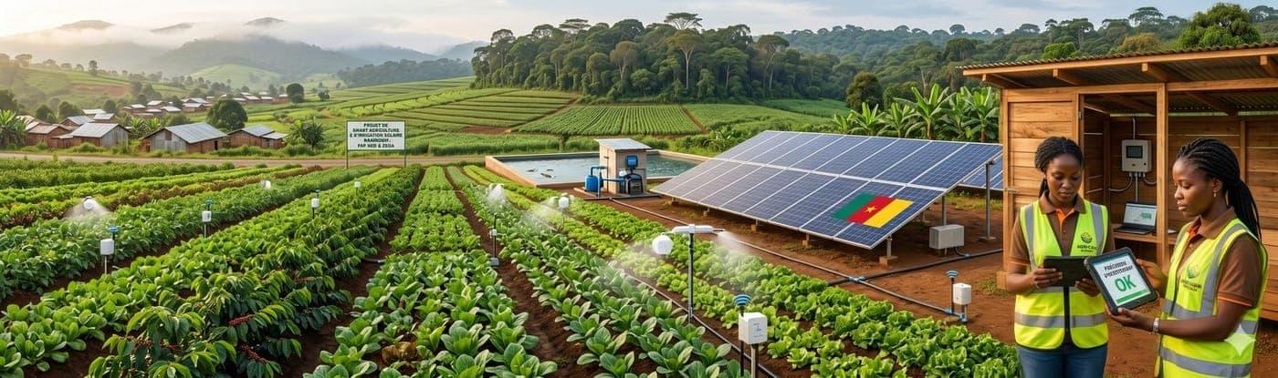 Analyse comparative de trois projets agricoles — site de 4 ha à Lobo (Yaoundé)