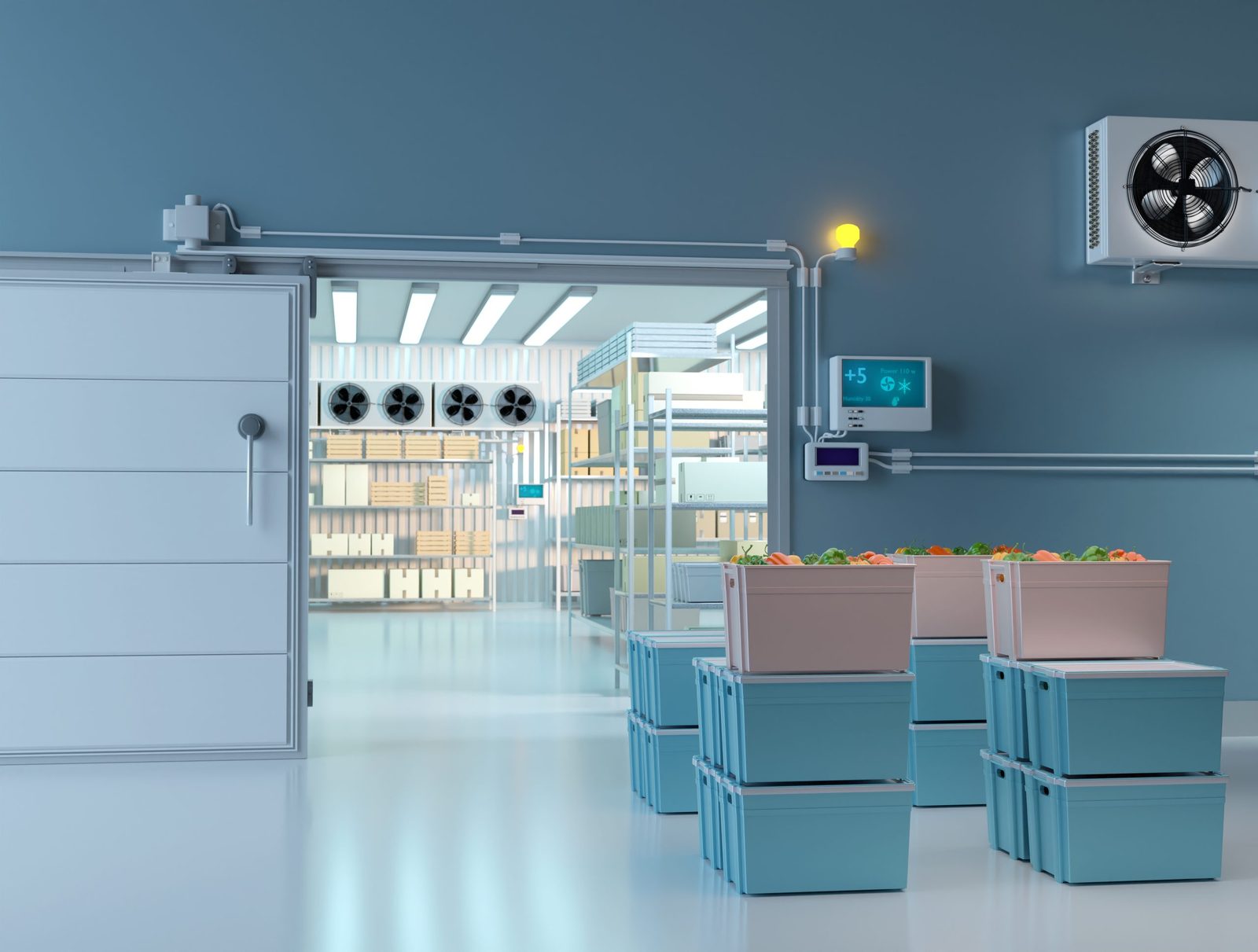 Chambre froide agroalimentaire