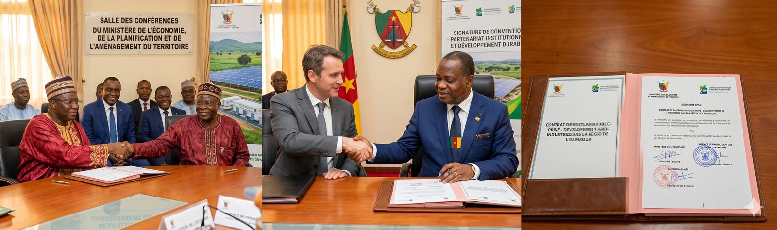 Signature de convention institutionnelle